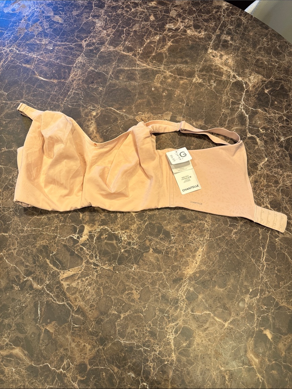 Chantelle Beige/Nude Full-Coverage Support Bra